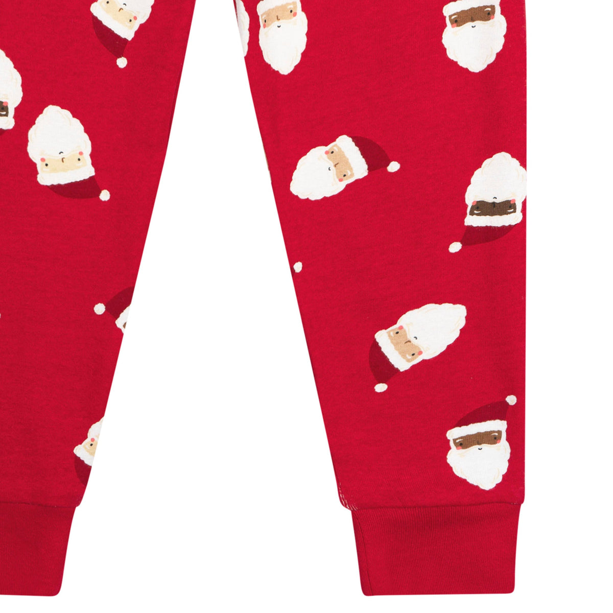2-Piece Infant & Toddler Neutral Santa Faces Cotton Pajamas-Gerber Childrenswear Wholesale