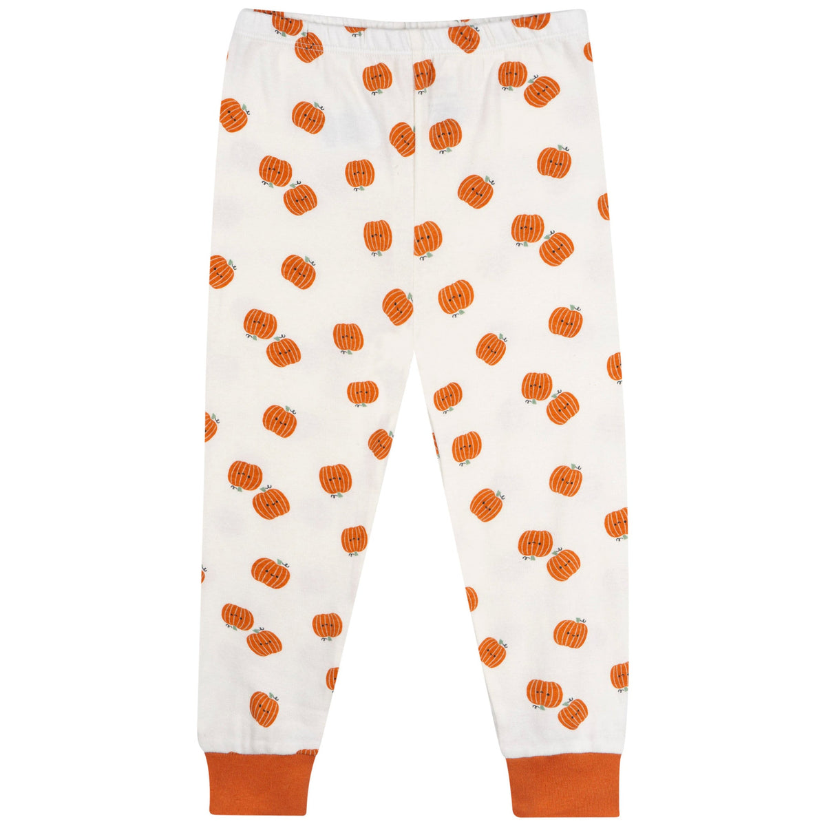 2-Piece Infant & Toddler Neutral Smiling Pumpkins Cotton Pajamas-Gerber Childrenswear Wholesale