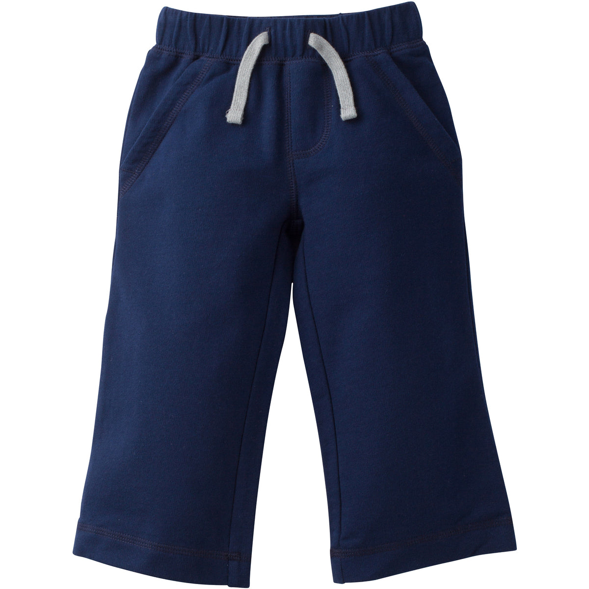 2-Pack Baby Boys Navy and Grey Pants, view 2