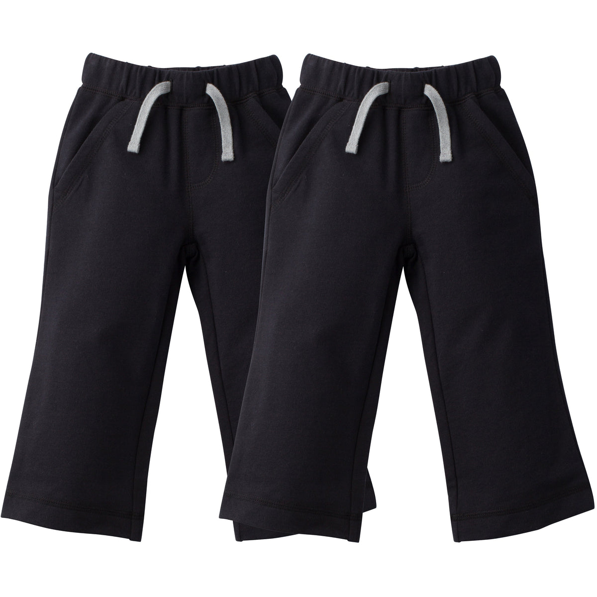 2-Pack Baby Boys Black Pants