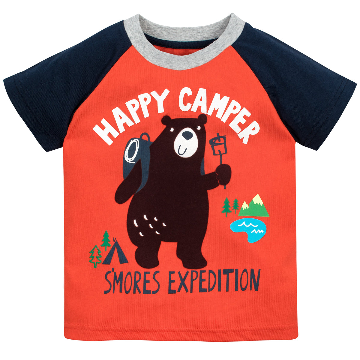 2-Pack Baby and Toddler Boys Happy Camper Top, view 2