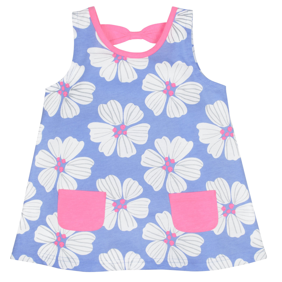 Baby and Toddler Girls Big Flower Tunic