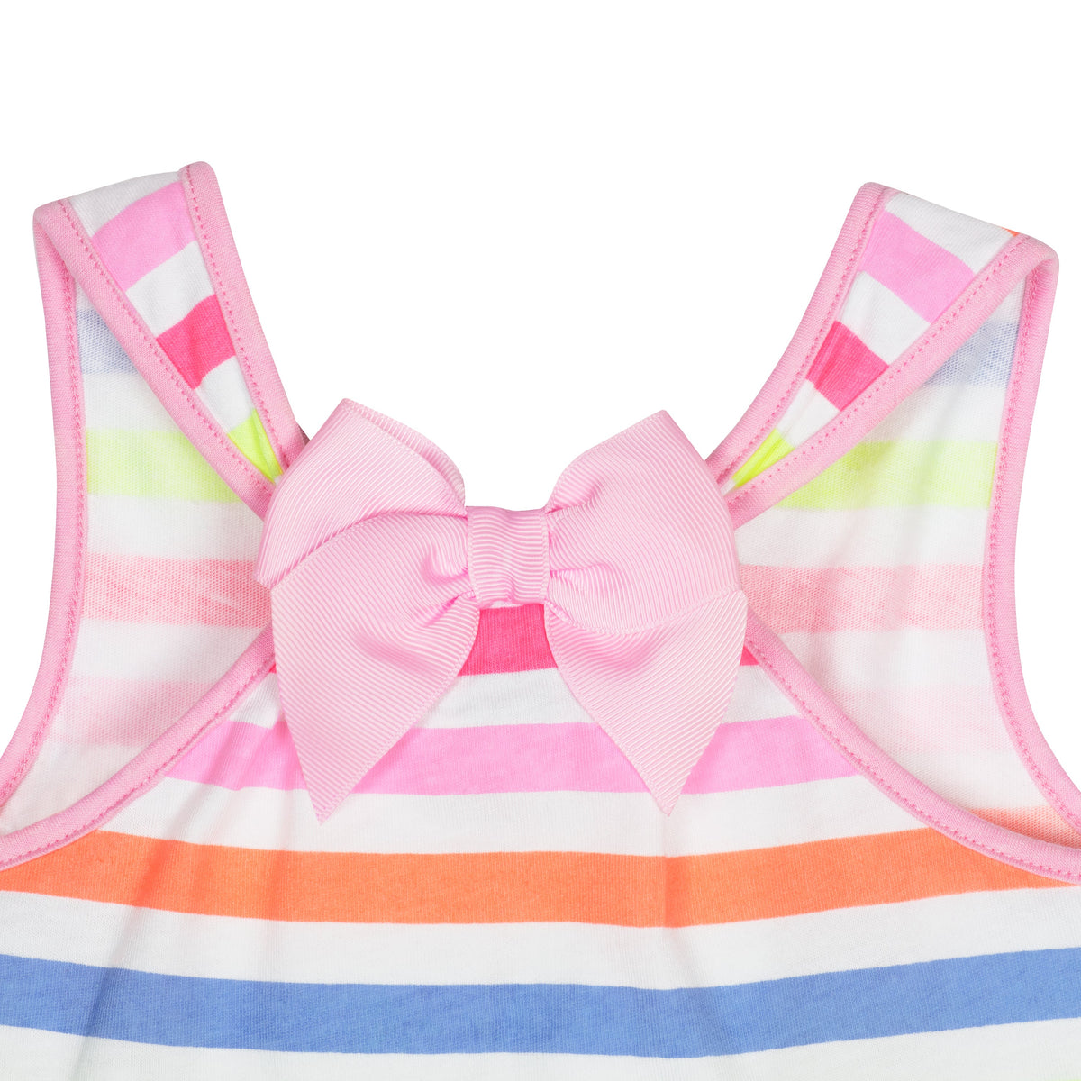 2-Pack Baby and Toddler Girls Multi Stripe Top, view 5