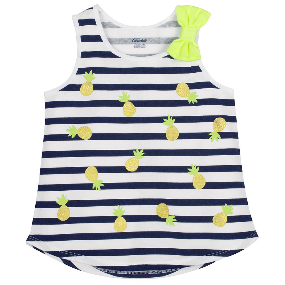 1-Pack Girls Pineapple Top