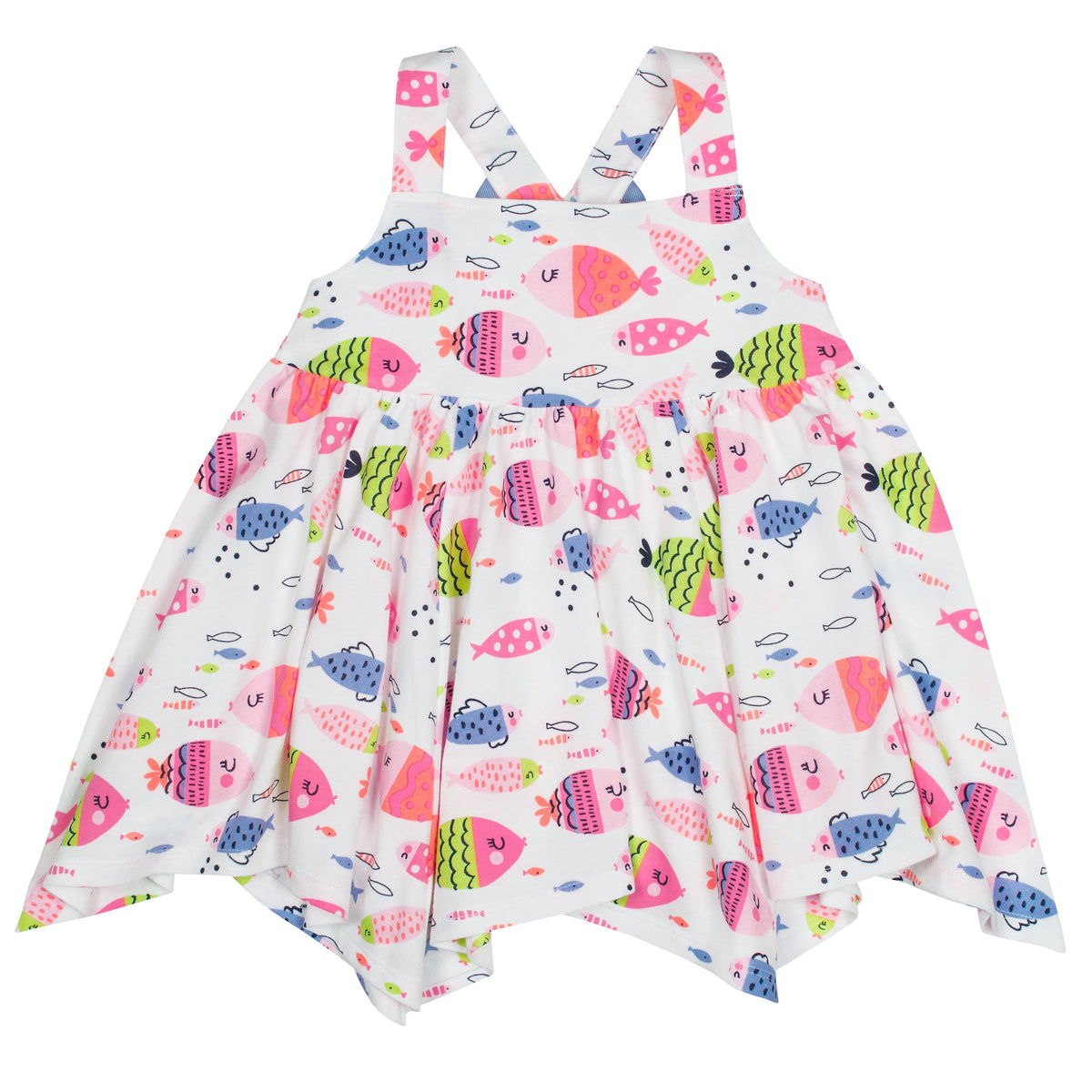 Baby and Toddler Girls Fish Tunic