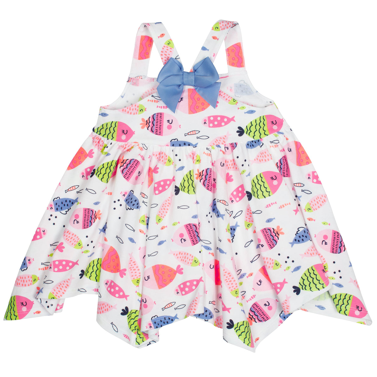 Baby and Toddler Girls Fish Tunic, view 2