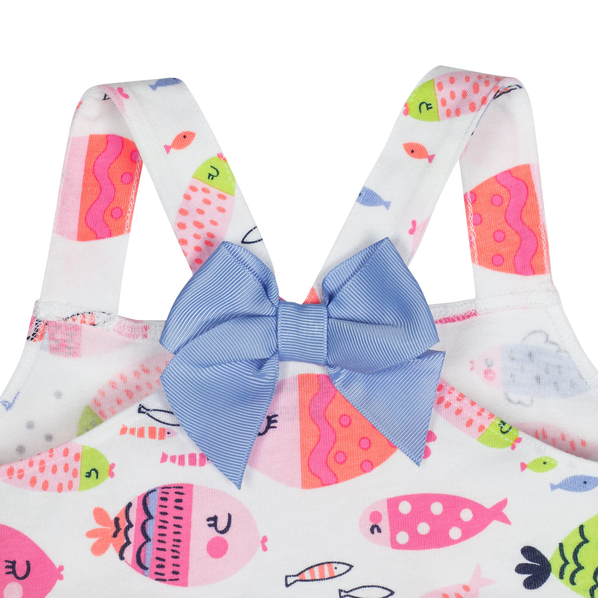 Baby and Toddler Girls Fish Tunic, view 3