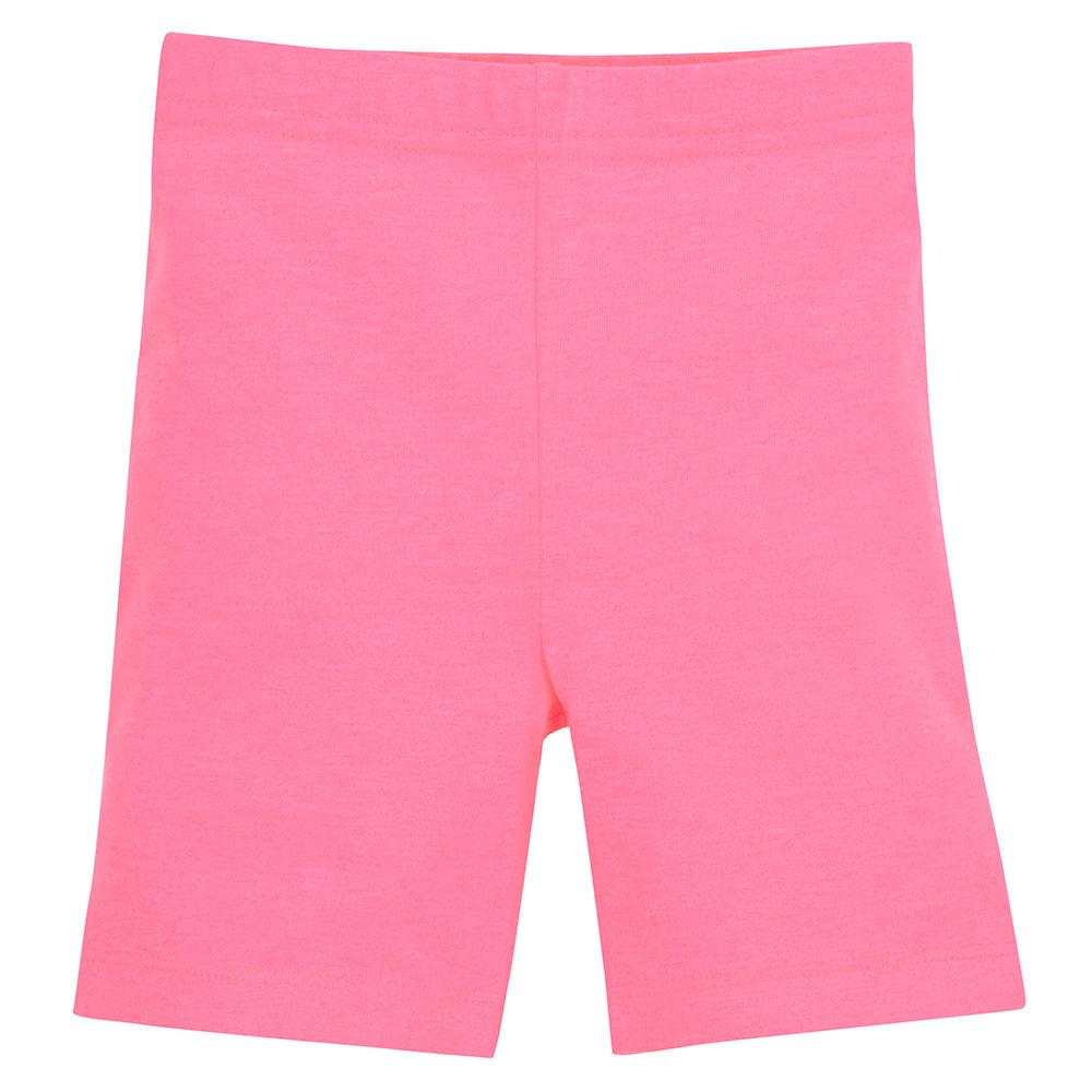 1-Pack Girls Pink Biker Shorts