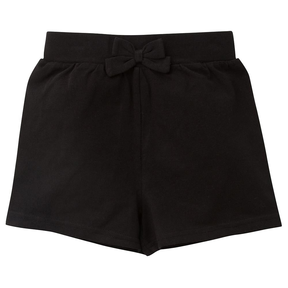 2-Pack Infant & Toddler Girls Black Shorts, view 2
