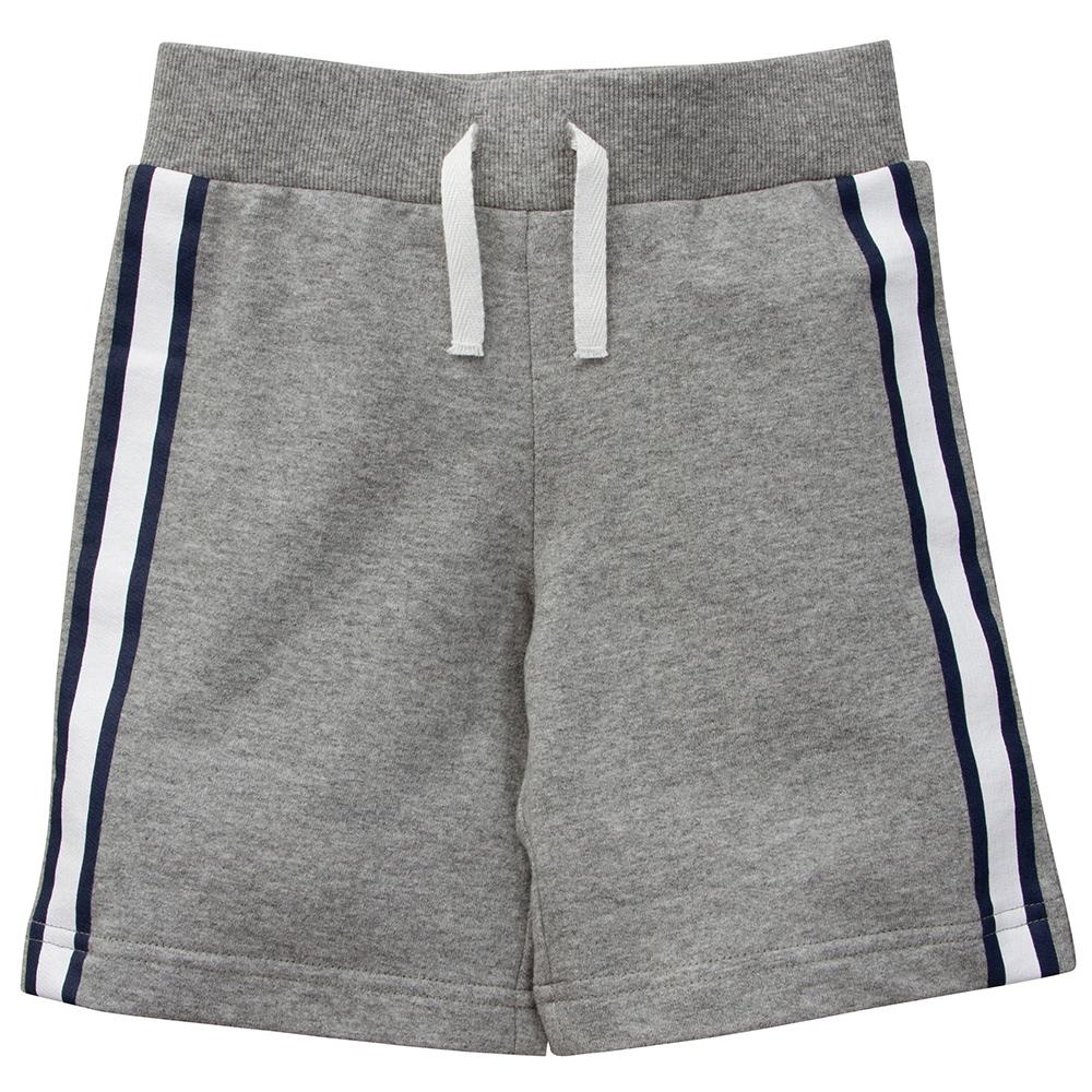 2-Pack Infant & Toddler Boys Navy and Grey French Terry Shorts, view 2