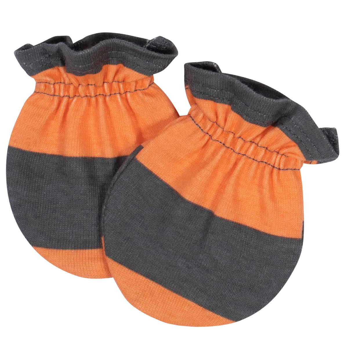 4-Pack Baby Boys Bicycle Organic Mittens