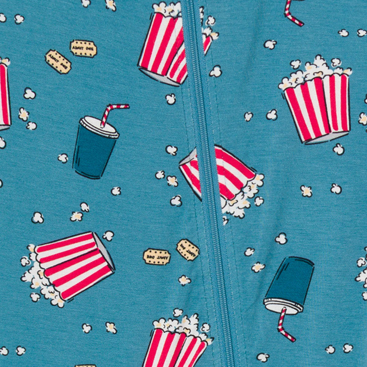 Baby & Toddler Neutral Movie Night Snug Fit Footed Pajamas-Gerber Childrenswear Wholesale
