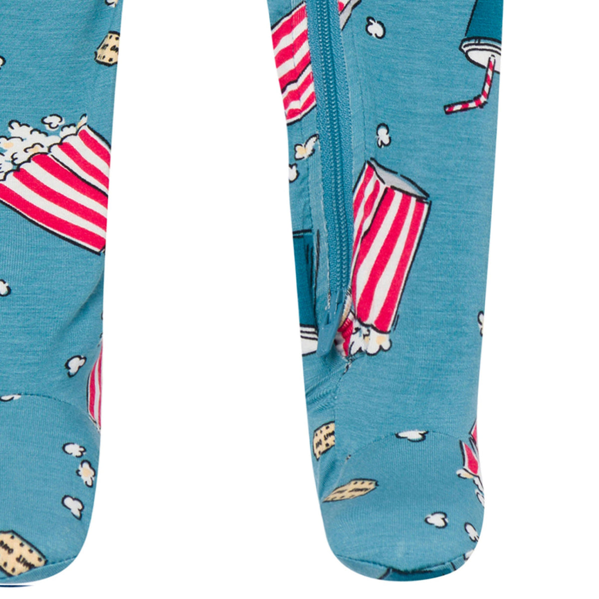Baby & Toddler Neutral Movie Night Snug Fit Footed Pajamas-Gerber Childrenswear Wholesale