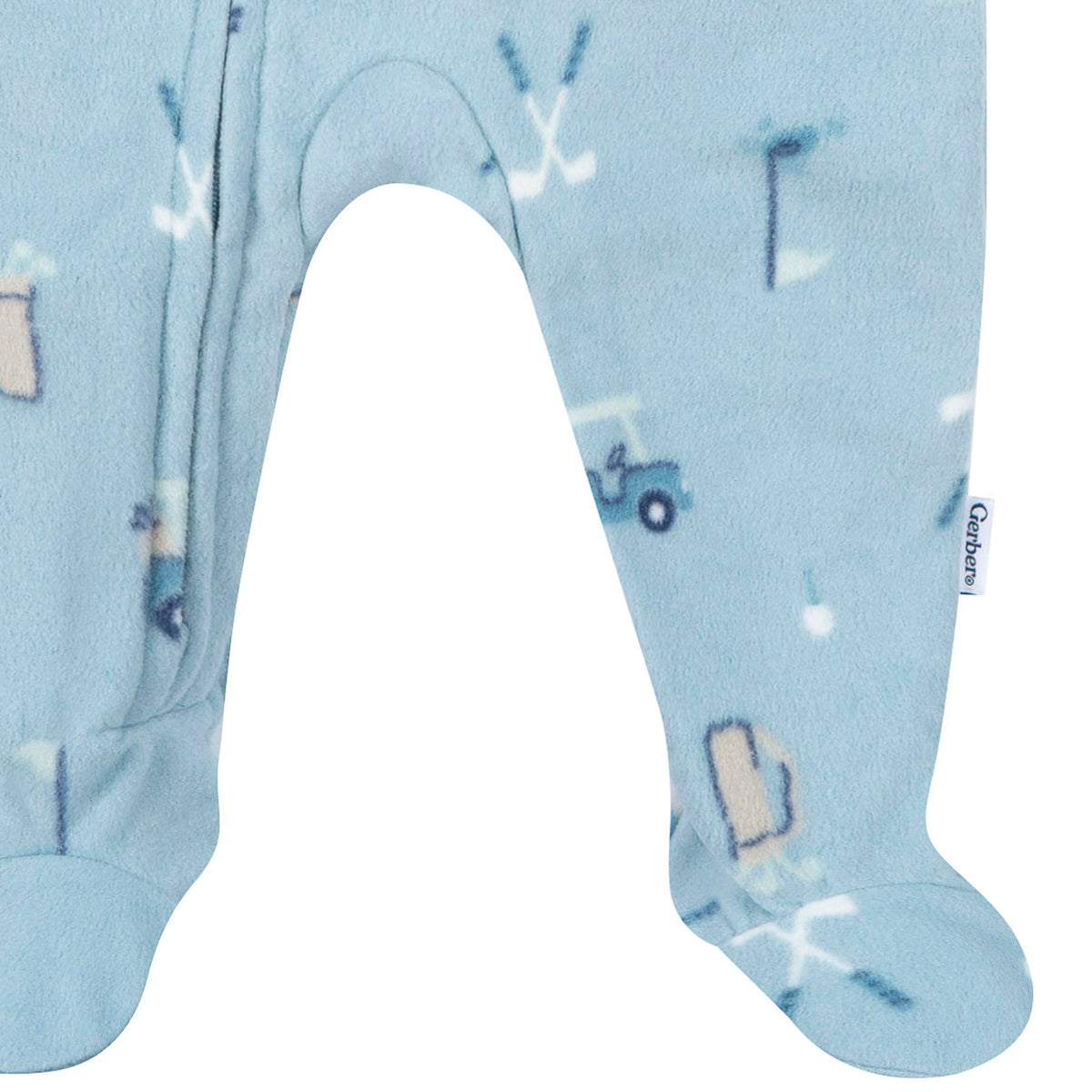 Baby & Toddler Boys Golf Footed Fleece Pajamas-Gerber Childrenswear Wholesale