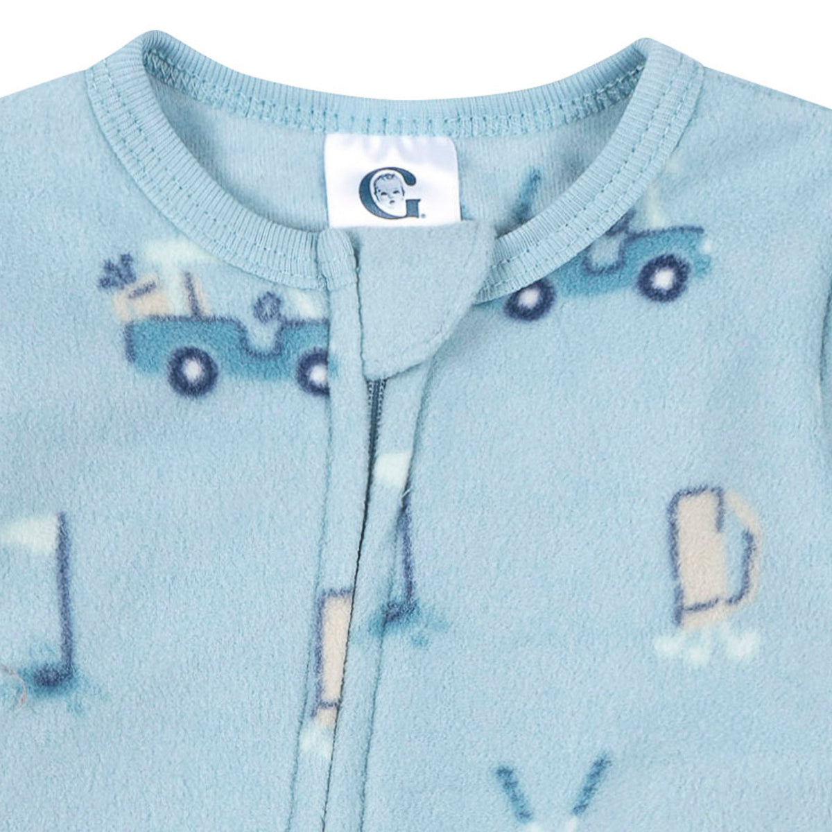 Baby & Toddler Boys Golf Footed Fleece Pajamas-Gerber Childrenswear Wholesale