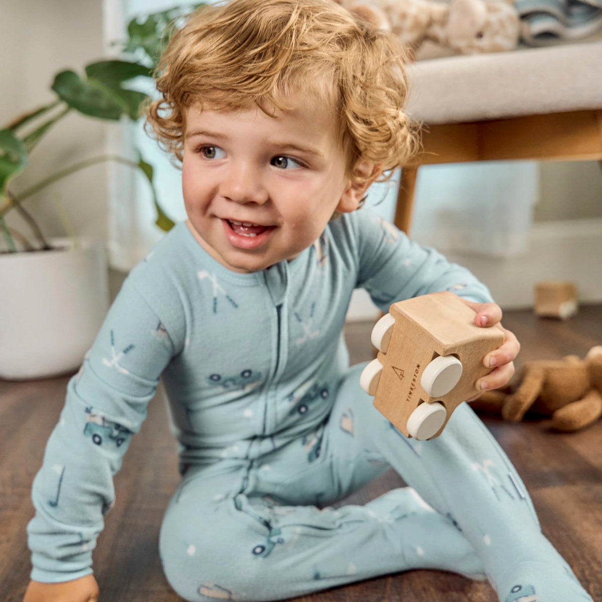 Baby & Toddler Boys Golf Footed Fleece Pajamas-Gerber Childrenswear Wholesale