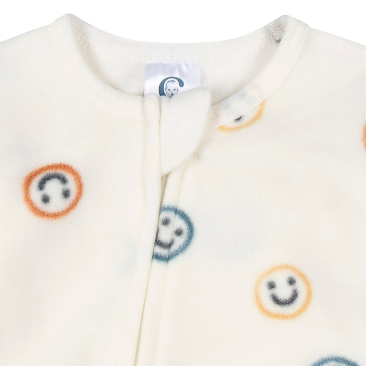 Baby & Toddler Boys Smileys Footed Fleece Pajamas-Gerber Childrenswear Wholesale