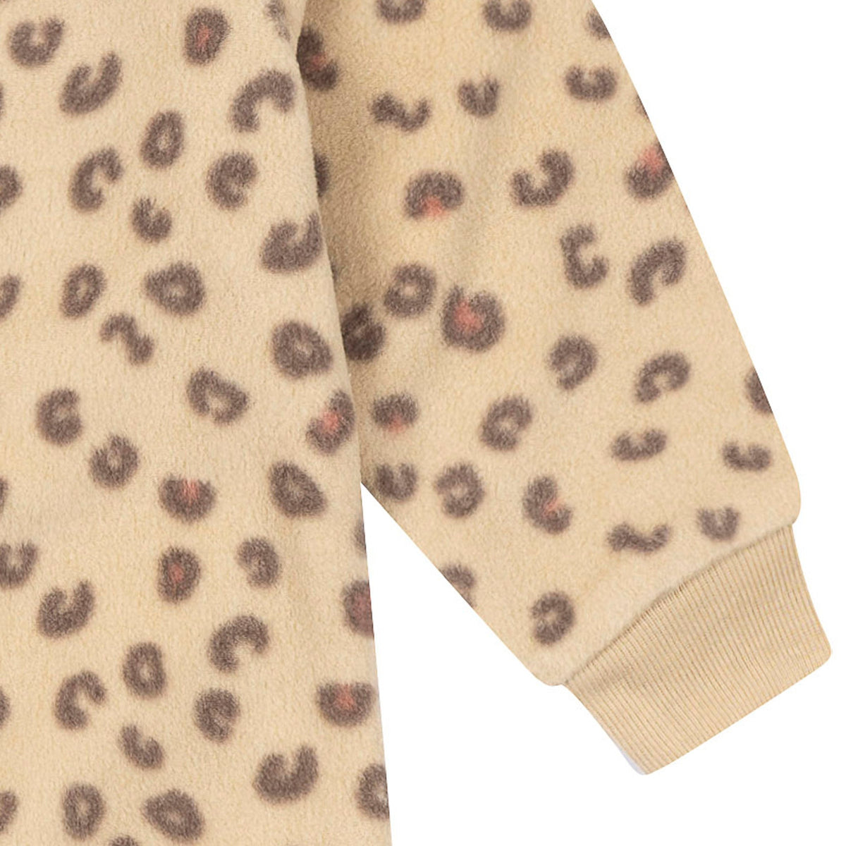 Baby & Toddler Girls Leopard Footed Fleece Pajamas-Gerber Childrenswear Wholesale