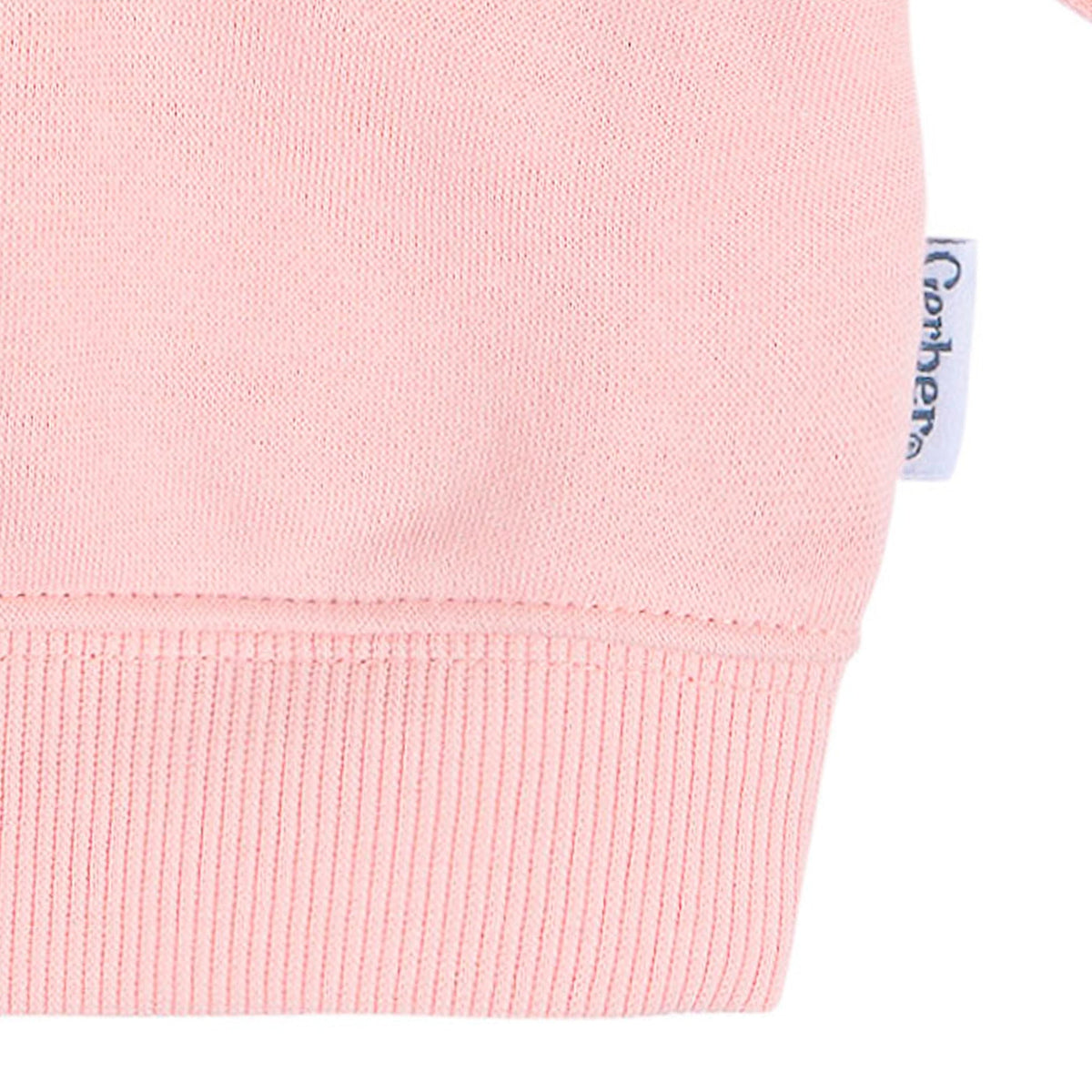 Baby & Toddler Neutral Pink Crewneck Sweatshirt-Gerber Childrenswear Wholesale