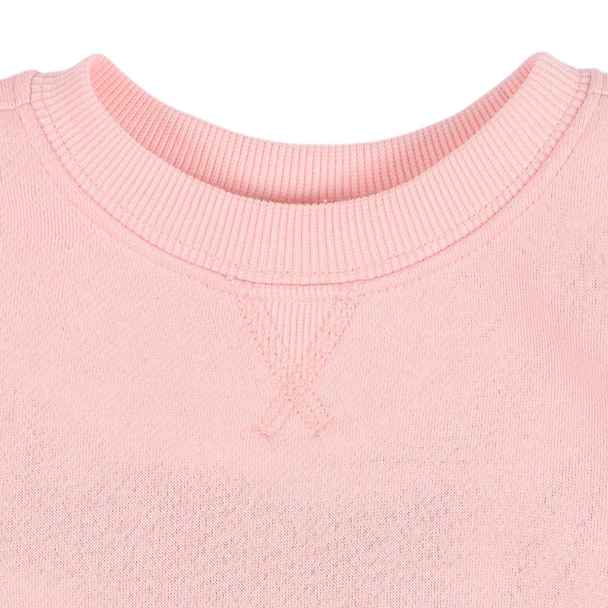 Baby & Toddler Neutral Pink Crewneck Sweatshirt-Gerber Childrenswear Wholesale