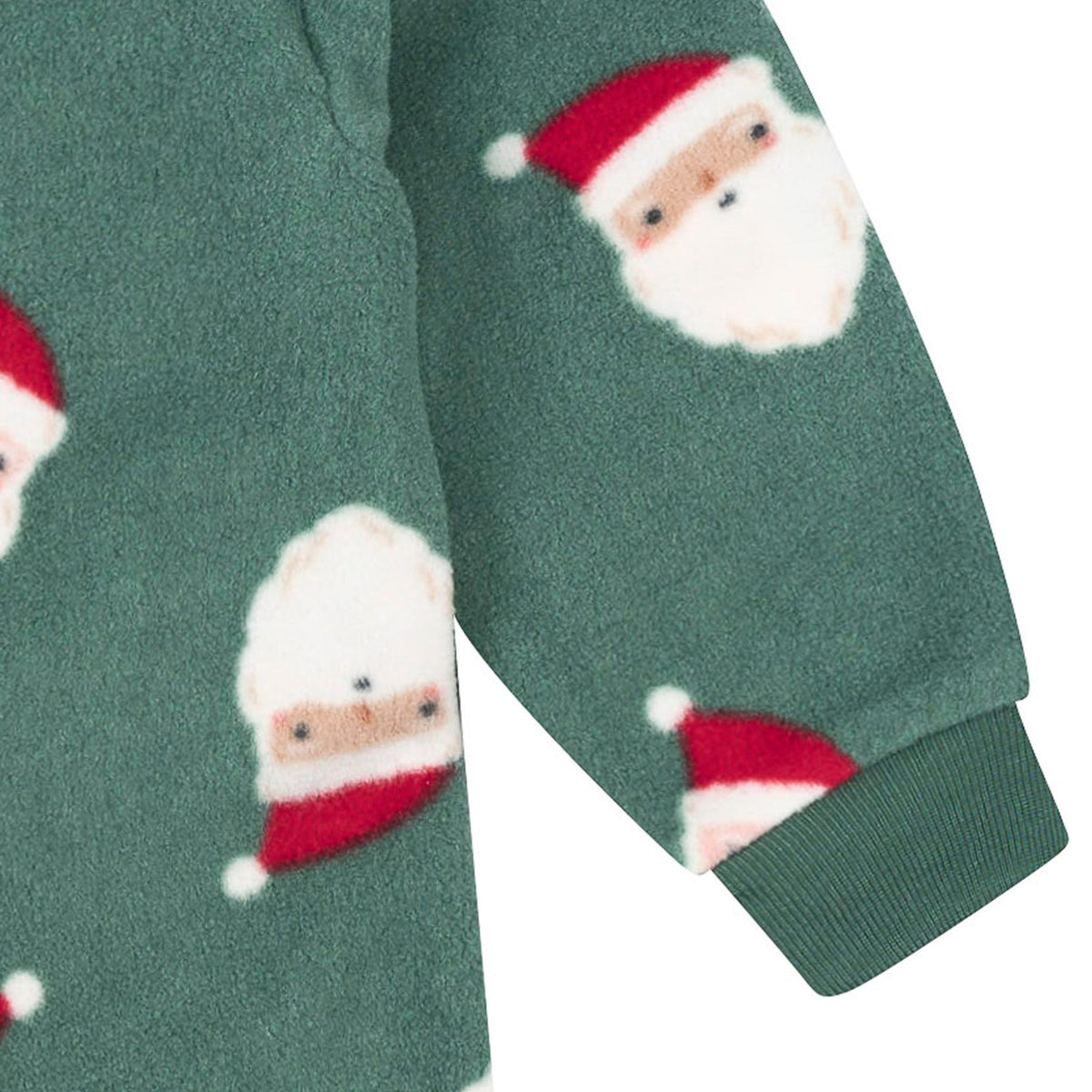 Baby & Toddler Neutral Santas Footed Fleece Pajamas-Gerber Childrenswear Wholesale