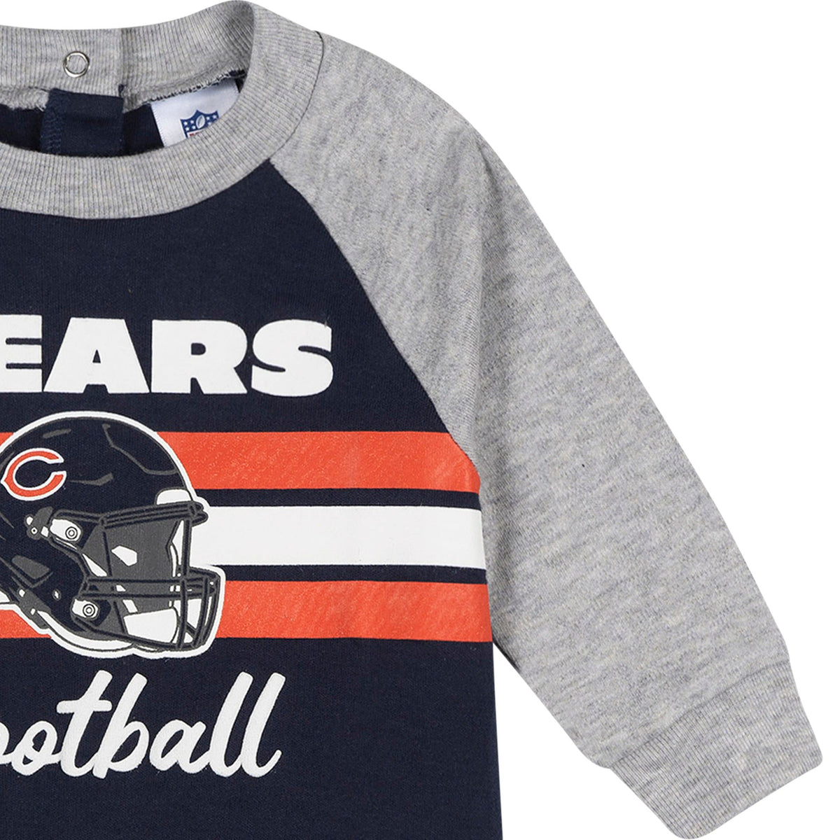 Baby Boys Chicago Bears Footed Pajamas, view 2