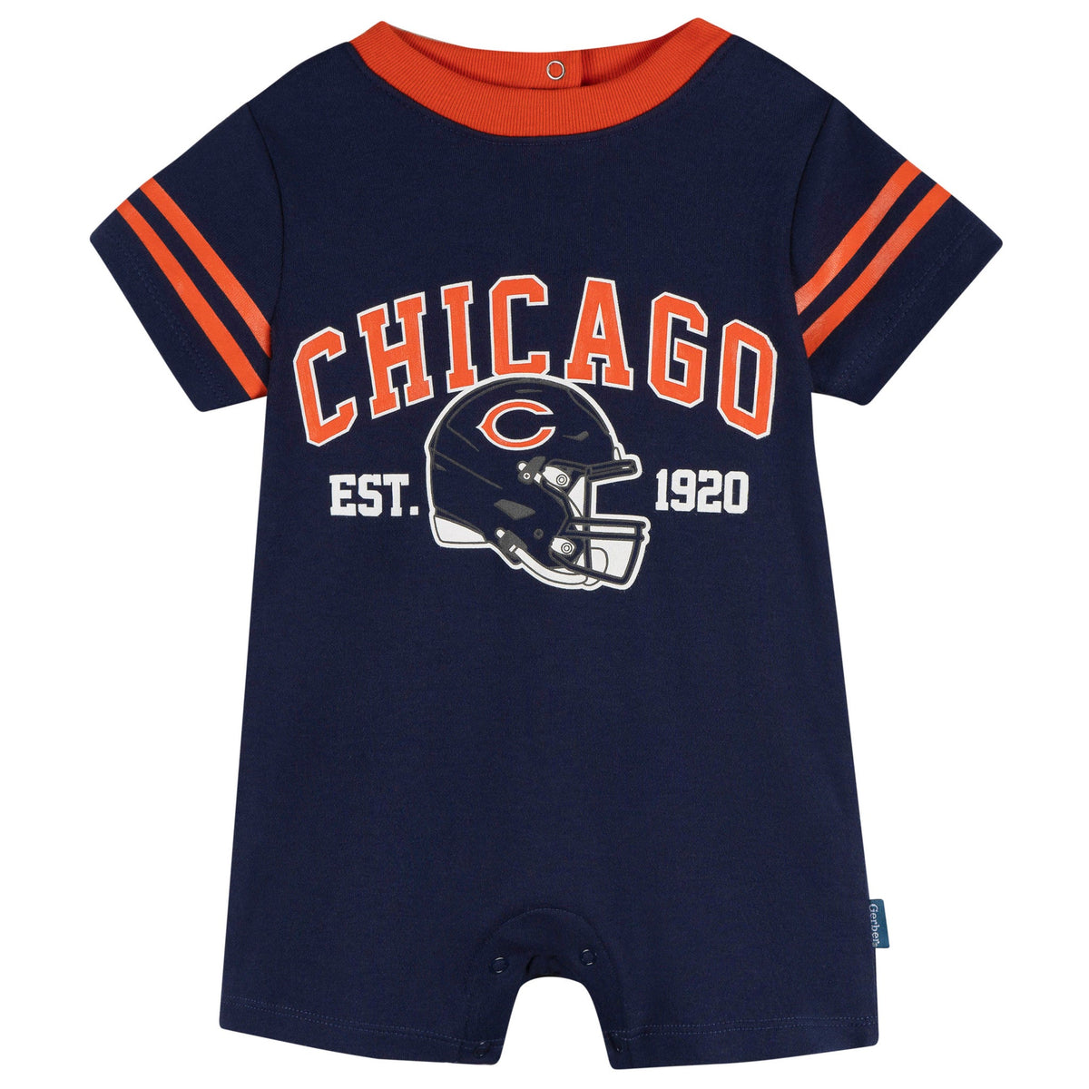 Baby Boys Chicago Bears Romper