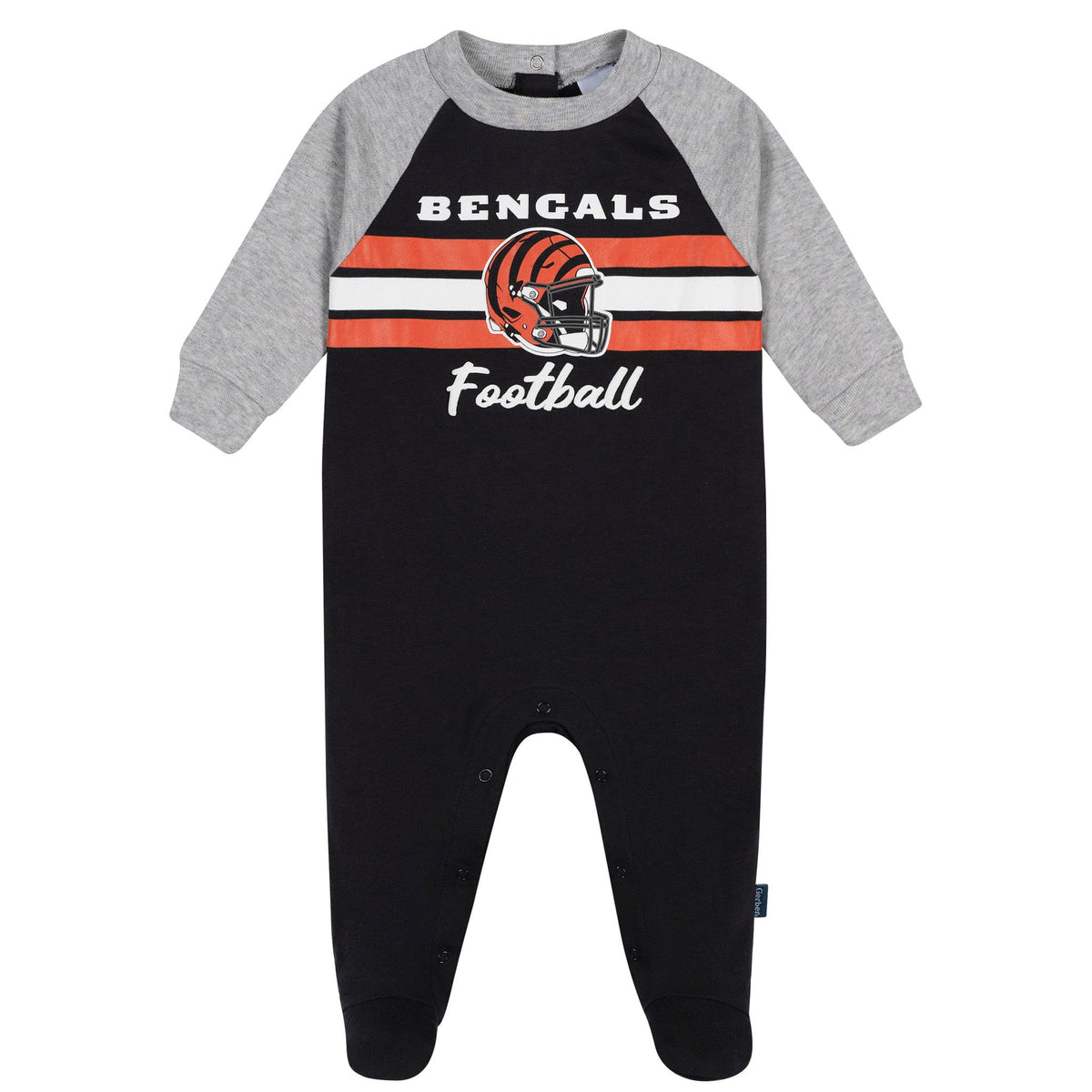 Baby Boys Cincinatti Bengals Footed Pajamas
