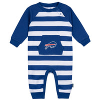 Baby Boys Buffalo Bills Football Pajamas With Pouch