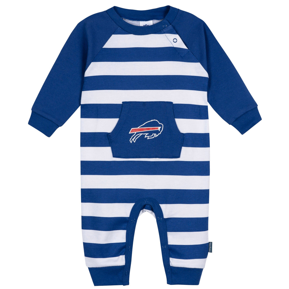 Baby Boys Buffalo Bills Football Pajamas With Pouch