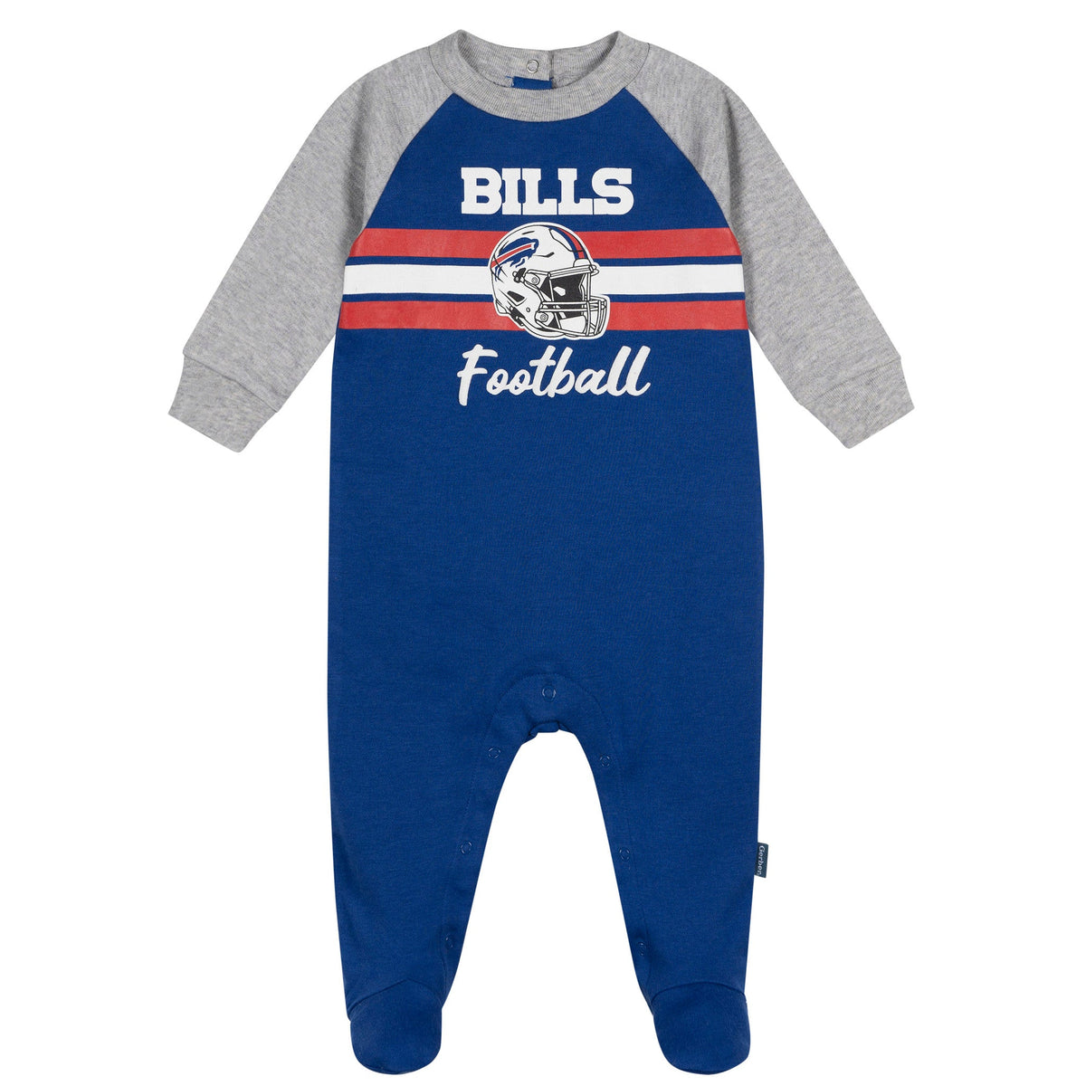 Baby Boys Buffalo Bills Footed Pajamas