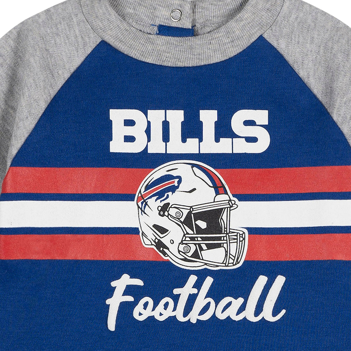Baby Boys Buffalo Bills Footed Pajamas, view 2