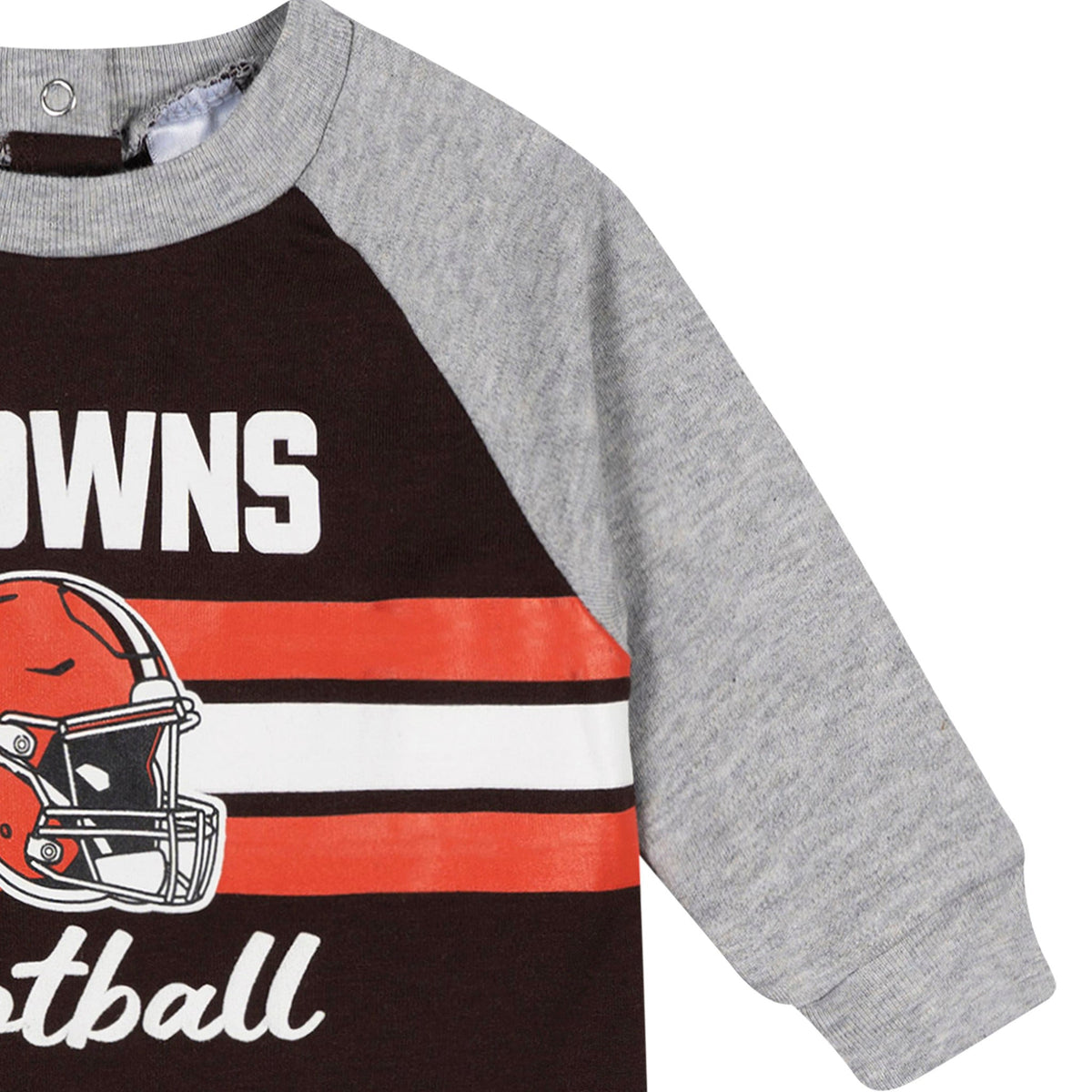 Baby Boys Cleveland Browns Footed Pajamas, view 2