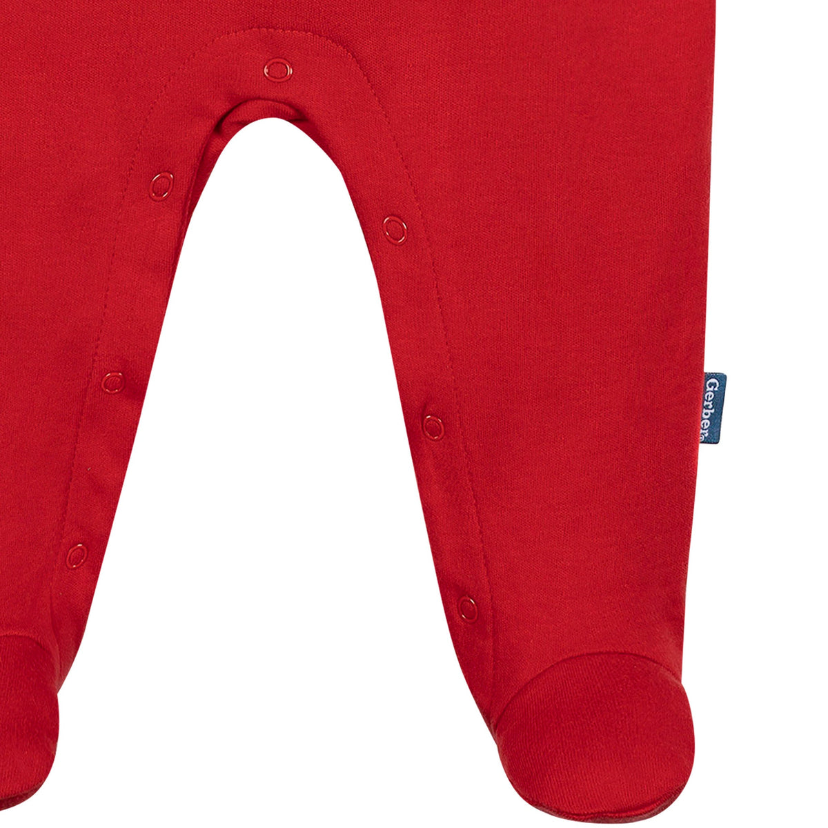 Baby Boys Kansas City Chiefs Footed Pajamas, view 2