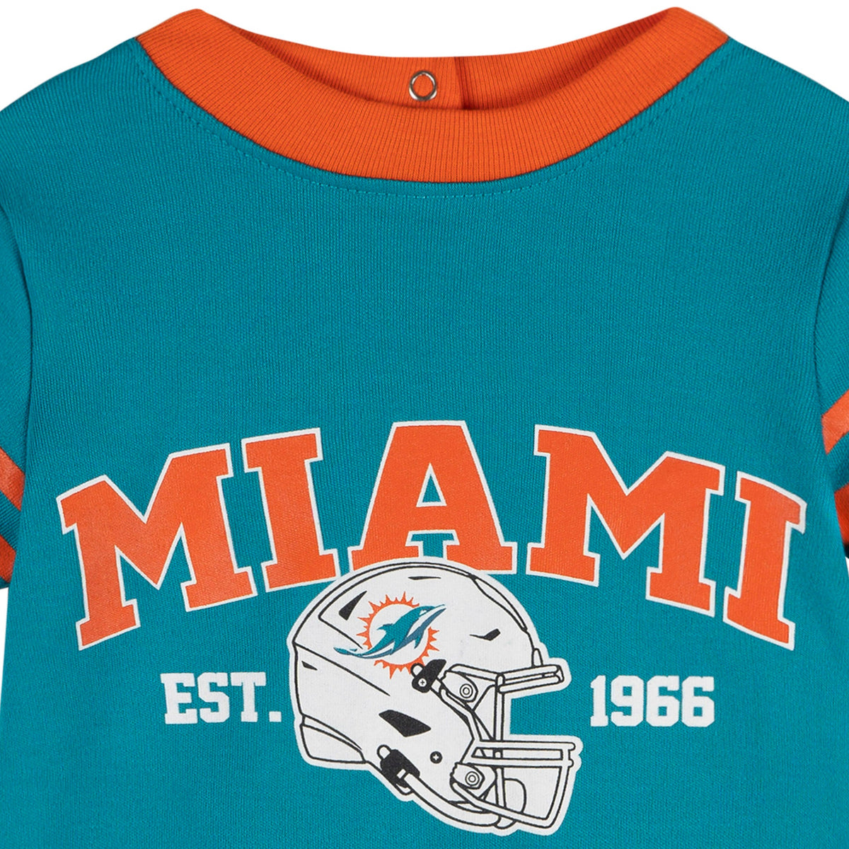 Baby Boys Miami Dolphins Romper, view 2