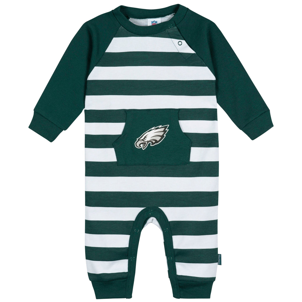 Baby Boys Philadelphia Eagles Football Pajamas With Pouch