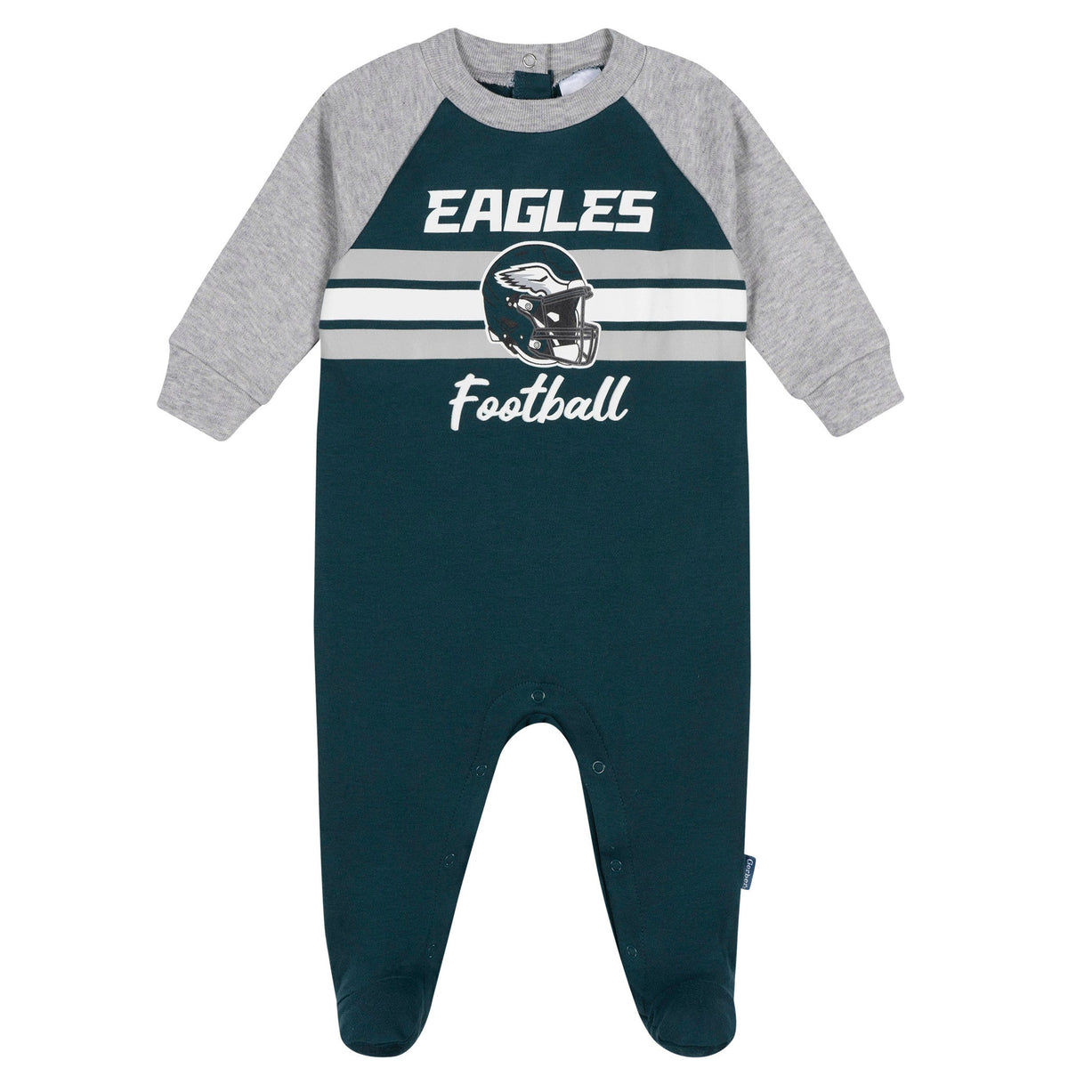 Baby Boys Philadelphia Eagles Footed Pajamas