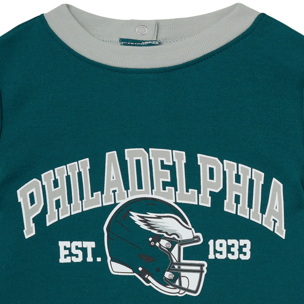 Baby Boys Philadelphia Eagles Romper, view 2