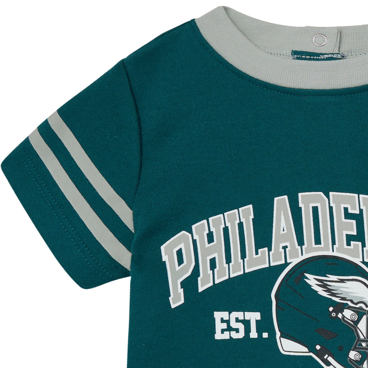 Baby Boys Philadelphia Eagles Romper, view 4