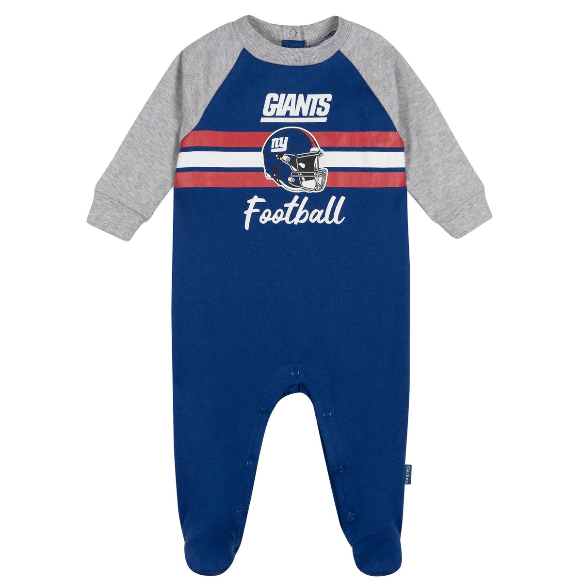Baby Boys New York Giants Footed Pajamas