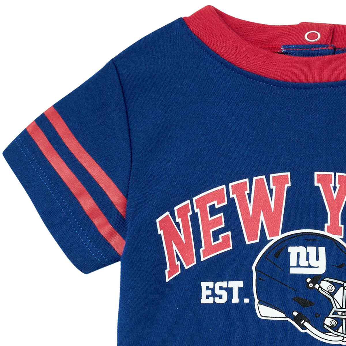Baby Boys New York Giants Romper, view 3