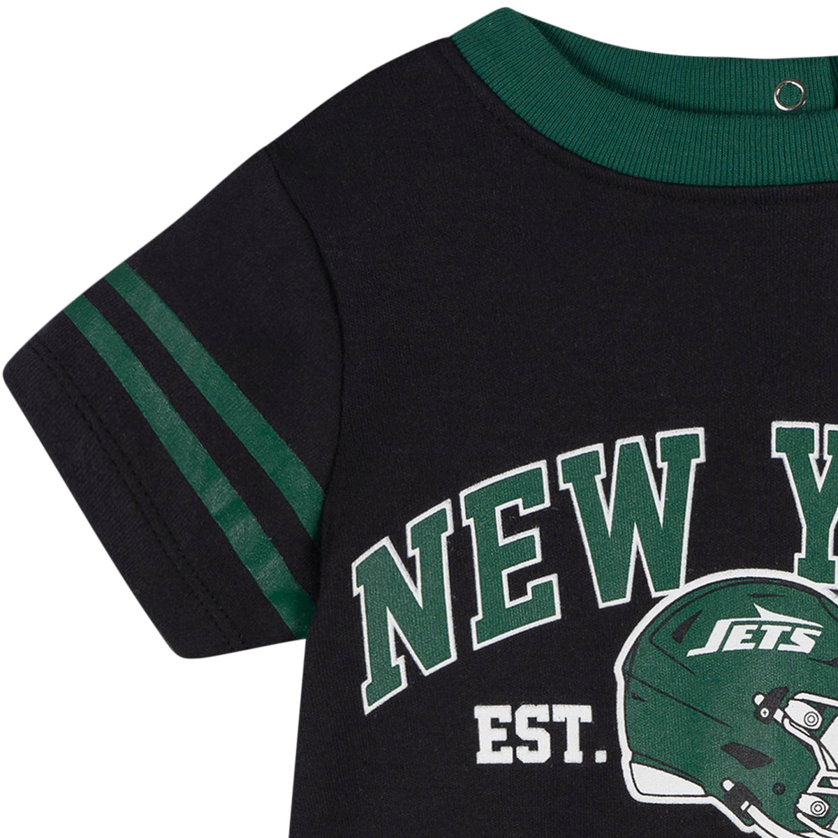 Baby Boys New York Jets Romper, view 3