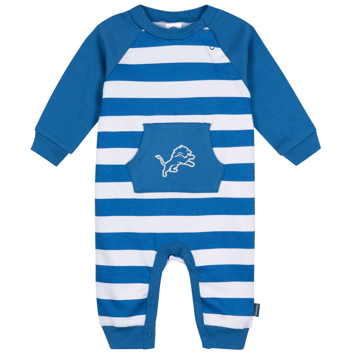 Baby Boys Detroit Lions Football Pajamas With Pouch