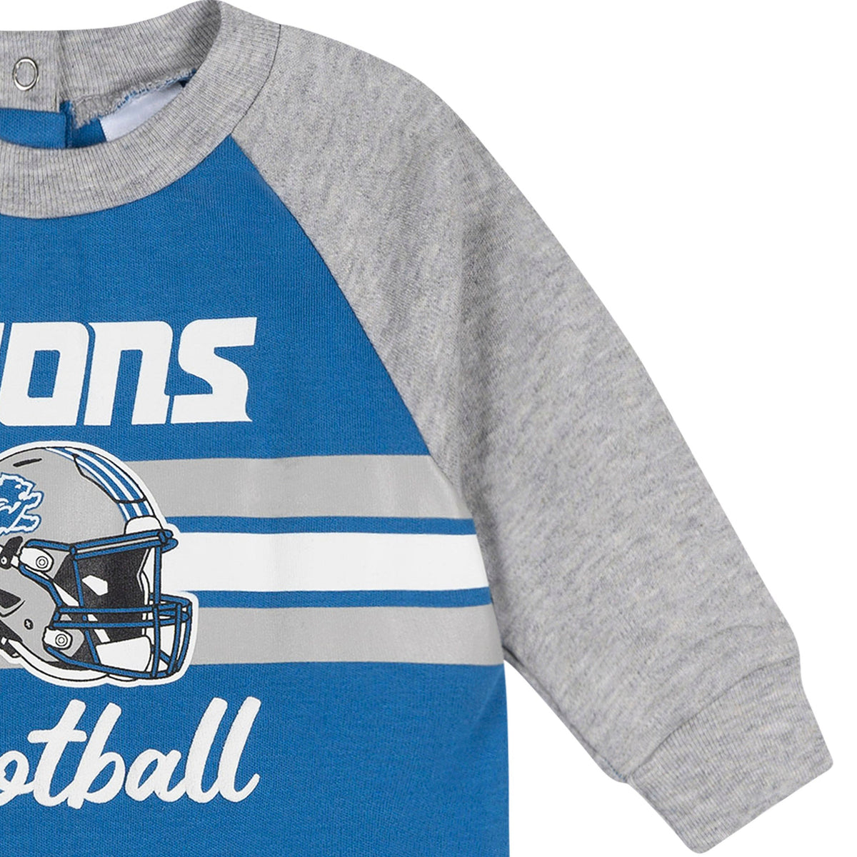 Baby Boys Detroit Lions Footed Pajamas, view 2