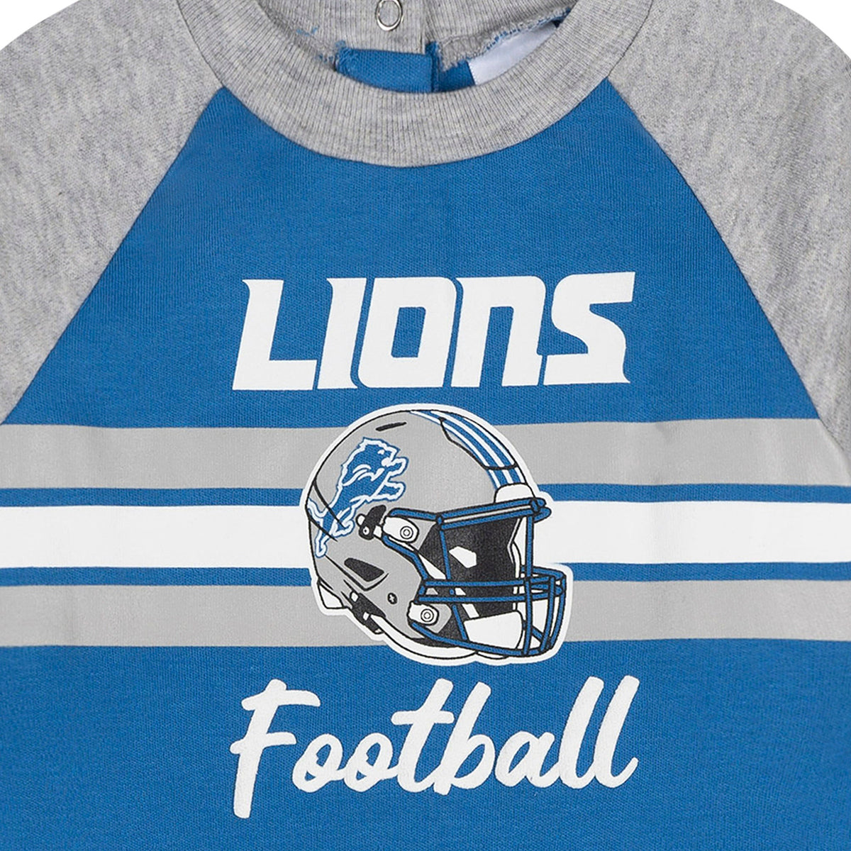 Baby Boys Detroit Lions Footed Pajamas, view 3