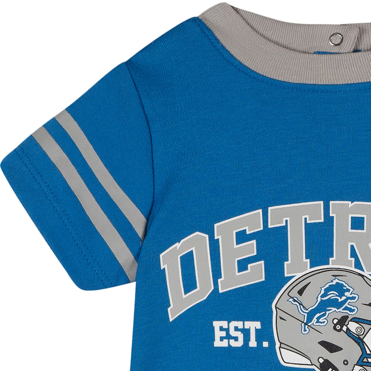 Baby Boys Detroit Lions Romper, view 3
