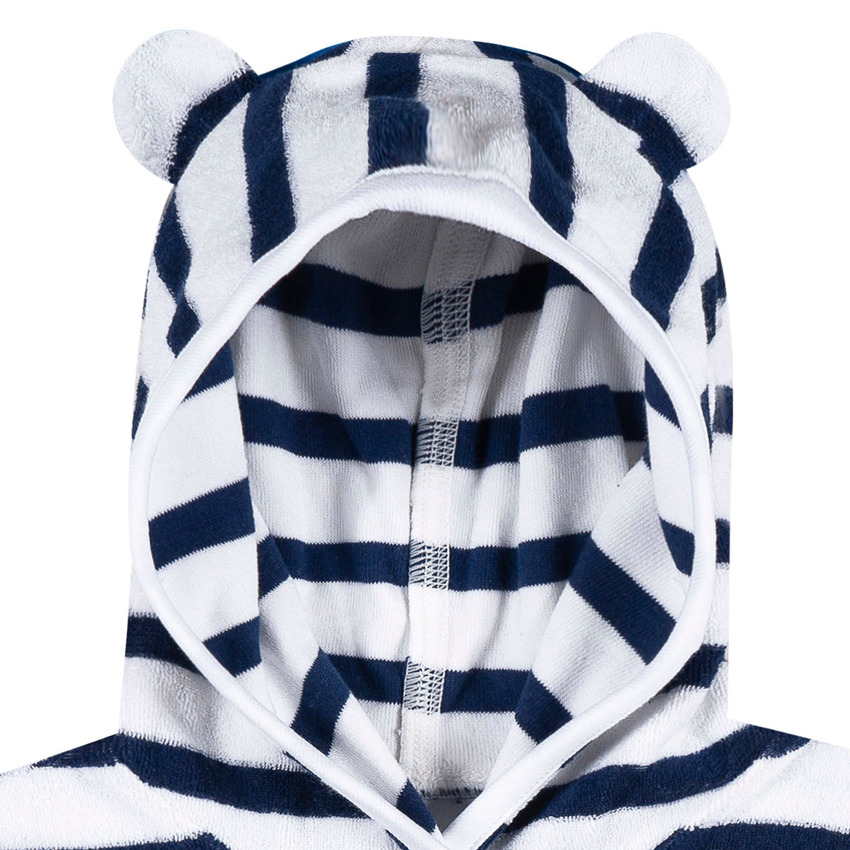 Baby Boys Navy Swim Coverup, view 3