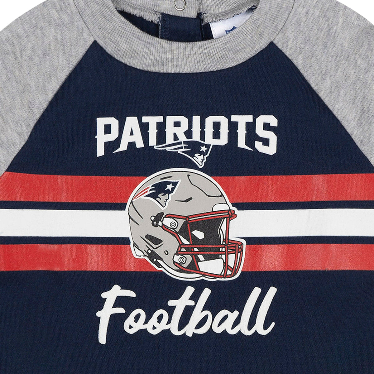 Baby Boys New England Patriots Footed Pajamas, view 2