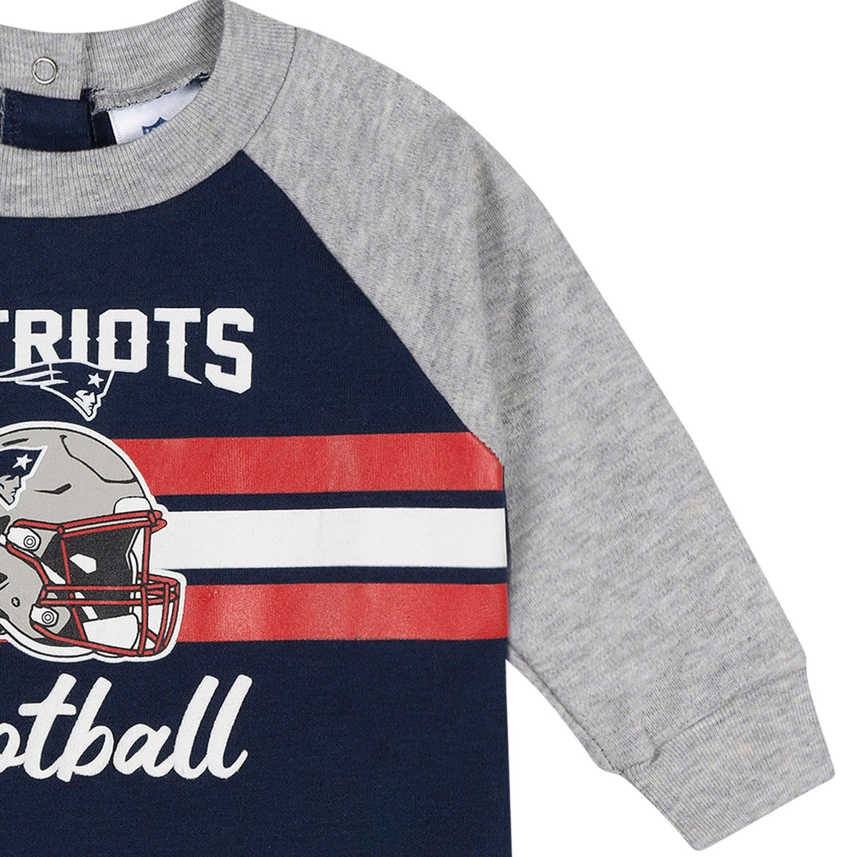 Baby Boys New England Patriots Footed Pajamas, view 3