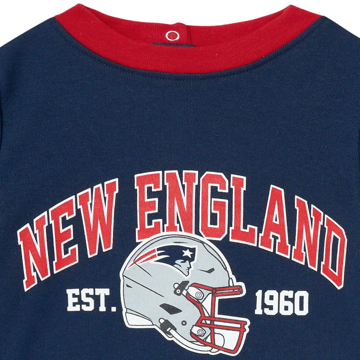 Baby Boys New England Patriots Romper, view 2